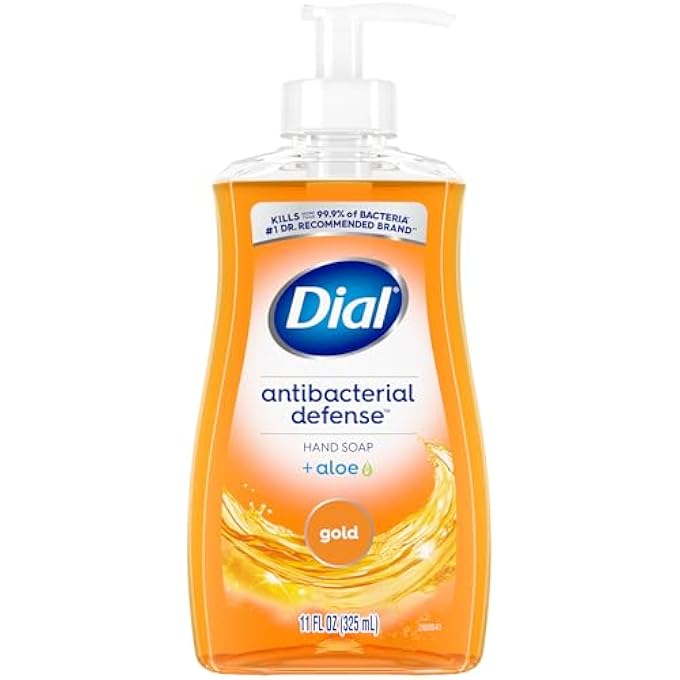 Dial ANTIBACTERIAL LIQUID HAND SOAP, GOLD, 11 FL OZ - Image 1